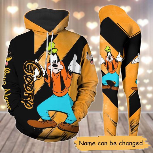Personalized Goofy Hoodie, Goofy Dog Legging Set, A Goofy Movie Shirt, Outfit For Dog Lovers, Max Goof Shirt, Disney Movie Gift For Fans