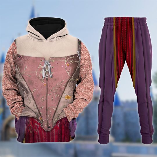 Disney Sarah Sanderson Hocus Pocus Costume Hoodie, Hocus Pocus Cosplay Costume T-shirt, Disney Trip Sanderson Halloween Costume Shirt