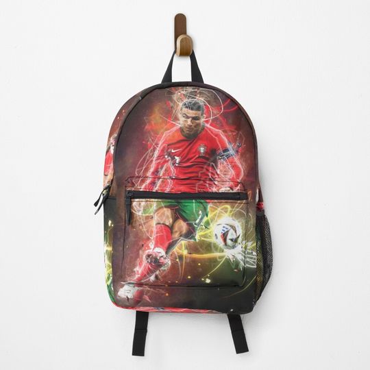 Cristiano Ronaldo CR7 Backpack, Gift for Fan