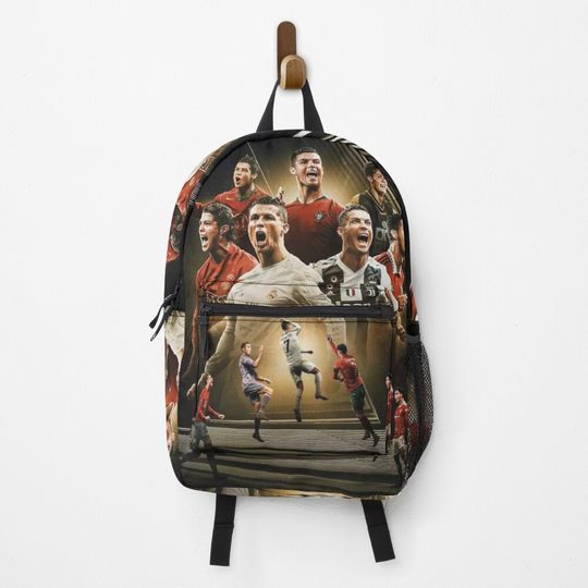 Cristiano Ronaldo Cabra Al Nassr Portugal Champion Backpack, Gift for Fan