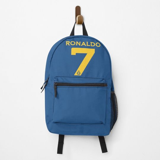 Ronaldo 7 Al-Nassr Football Club - نادي النصر السعودي Backpack, Gift for Fan