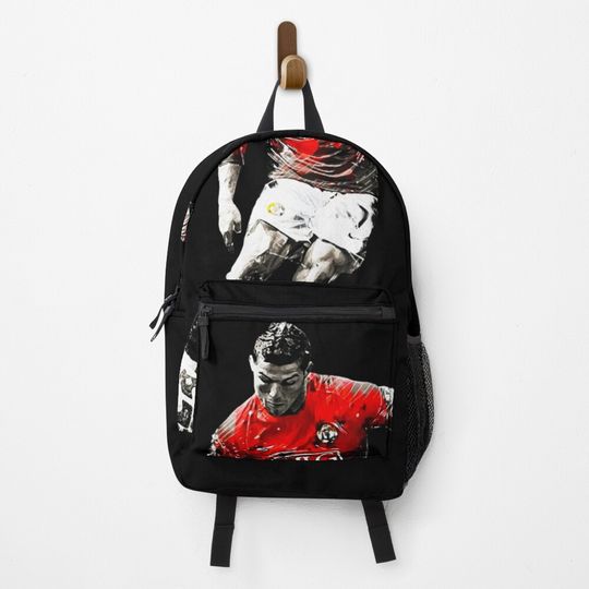 Cristiano Ronaldo Manchester 2008 Backpack, Gift for Fan