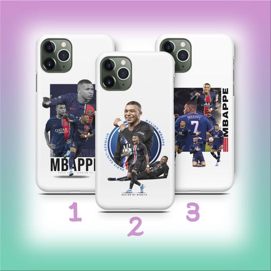 Kylian Mbappé iPhone Case for French Soccer Fans