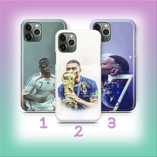 Kylian Mbappé Soccer iPhone Cover for Football Enthusiasts