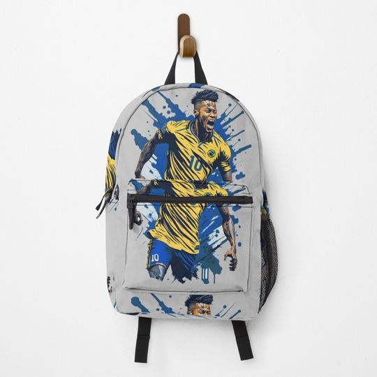 Neymar Jr. splash art Backpack, Gift for Fan