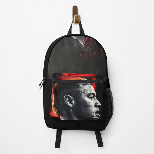 Black Wallpaper Neymar  Backpack, Gift for Fan
