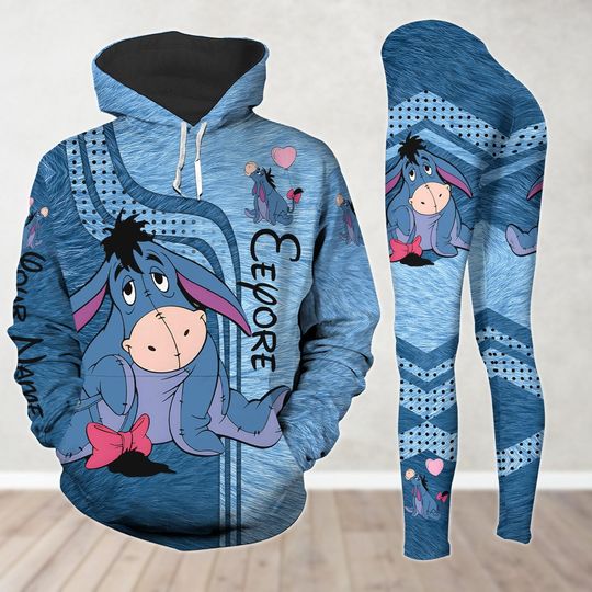 Custom Eeyore Hoodie, Winnie Pooh Legging Set, Disney Movie Cartoon Hoodie, Disneyworld Hoodie For Men Women, Disneyland Shirt