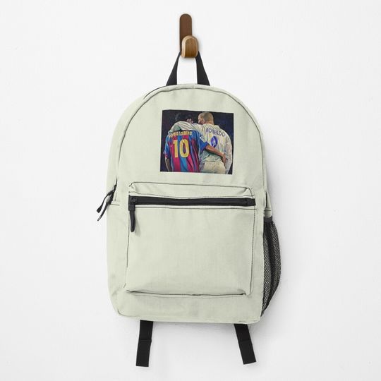 Wallpaper Ronaldinho Ronaldo Backpack, Gift for Fan