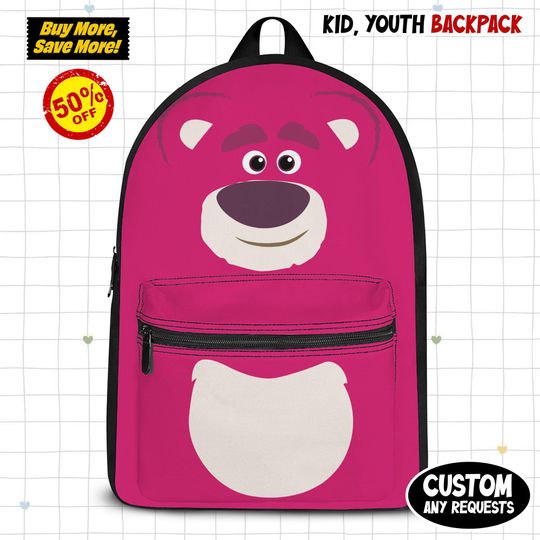 L.o.t.s.o Toy Story Backpack, Kids School Bag, Birthday Gift, Back to School Bag