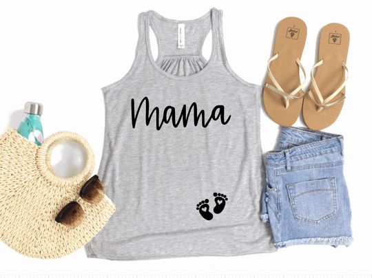 No Touchy Maternity Tank Top, Cute Maternity Tank Top, Pregnancy announcement Tank Top