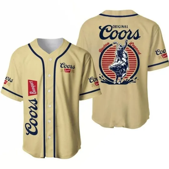 Beer Jersey, Original Rodeo Baseball Jersey