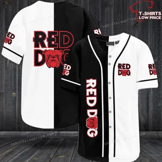 Red Dog Beer Baseball Jersey