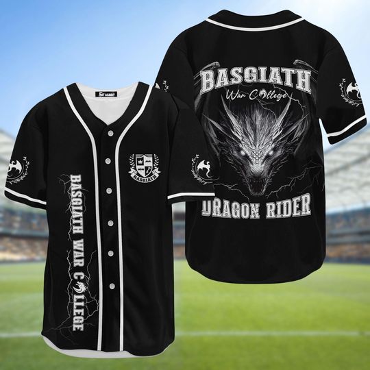 Fourth Wing Baseball Jersey, Bookish Dragon Jersey, Riders Quadrant Tee, Fantasy Book Fan Top, BookTok Shirt, Violet Sorrengail Gift