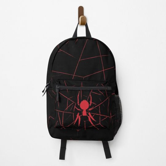 Spider In Web Backpack, Back To School Bag, Spidey Gift for Kids