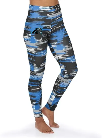 Carolina Panthers Leggings, Football Yoga Pants Leggings