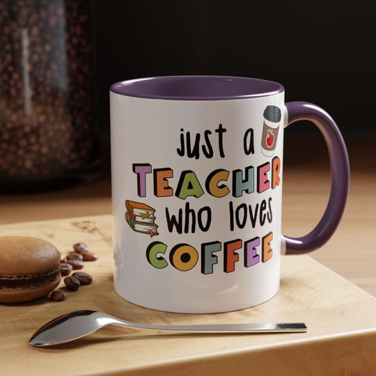 Funny Teacher Coffee Mug, Gift for Teacher Appreciation, Back to School Cup, Cute Teacher Gift