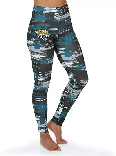 Jacksonville Jaguars Leggings, Football Yoga Pants Leggings