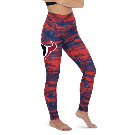 Houston Texans Leggings, Football Yoga Pants Leggings
