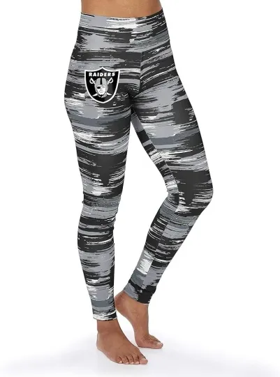 Las Vegas Raiders Leggings, Football Yoga Pants Leggings