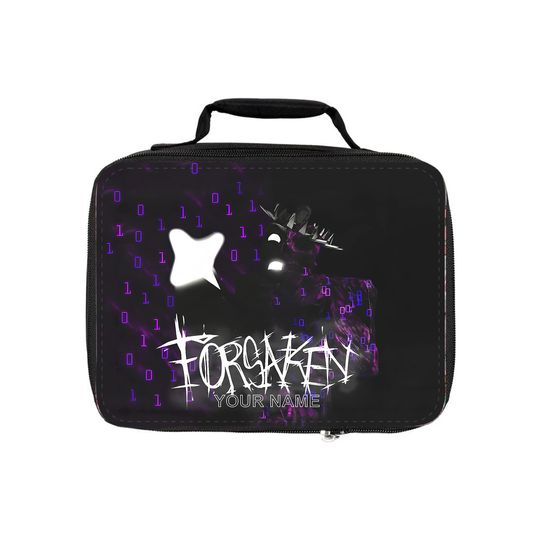 Noli inspired forsaken cody numbers, Lunch Bag , for kids, Lunchbox for School, Personalized Gift