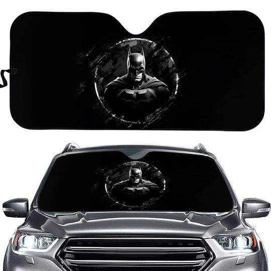 Never Too Old For Batman Gift For Superhero Fans Car Windshield Sun Shade