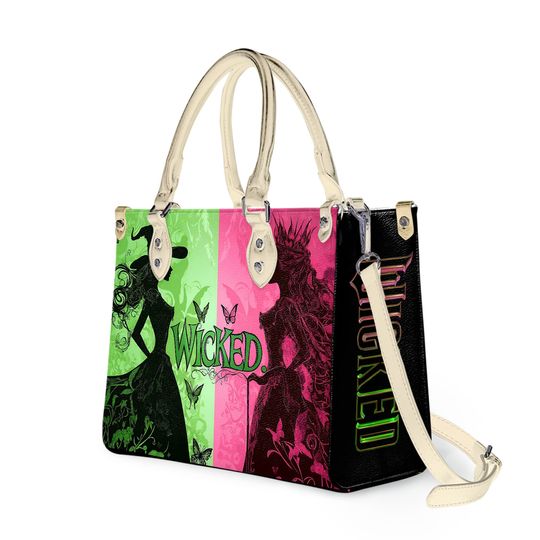 Wicked Leather Bag, Defy Gravity Leather Handbag, Wizard Of Oz Women Leather Handbag