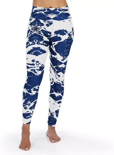 Dallas Cowboys Leggings, Football Yoga Pants Leggings