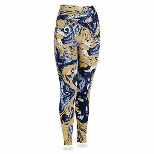 Los Angeles Rams Leggings, Football Yoga Pants Leggings