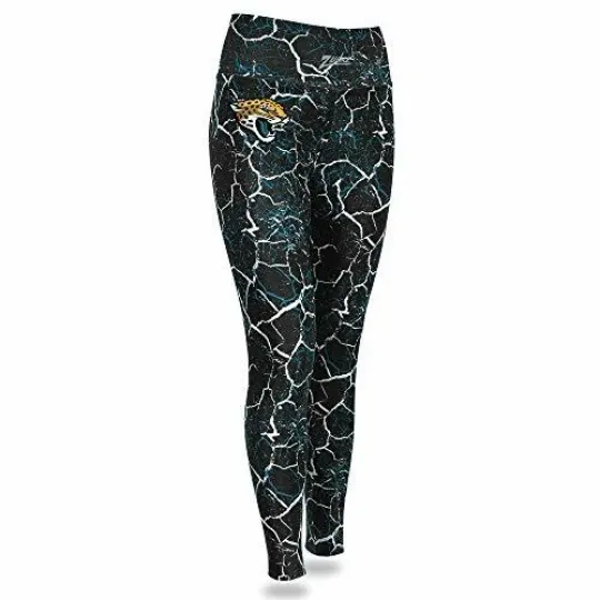 Jacksonville Jaguars Leggings, Football Yoga Pants Leggings
