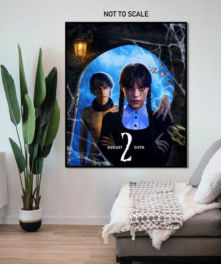 Wednesday and Tyler Season 2 Vertical Poster