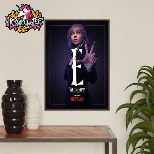 Wednesday Season 2 Emma Myers as Enid Sinclair Vertical Poster