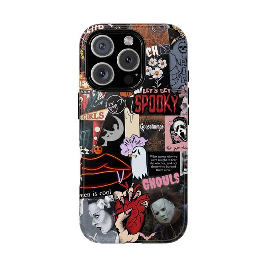 Halloween Horror Movie Phone Case, Halloween Scary Scream Terrifier Phone Case