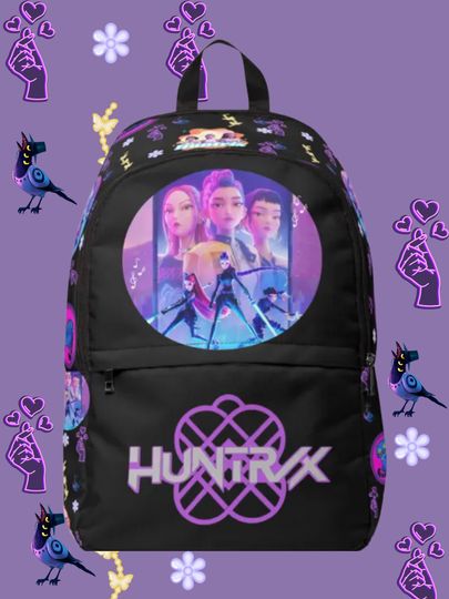 Kpop Demon Hunters Huntrix back to school backpack