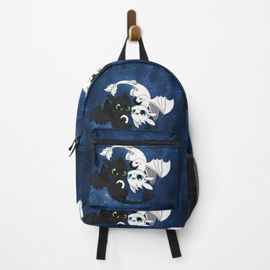 Dragon Heart Toothless and Light Fury Backpack