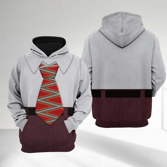 Inside Out Anger Men Suit 3D Hoodie, Angry Character Costume Cosplay Hoodie, Halloween Costume For Family Group Shirt, Inside Out Comedy Tee