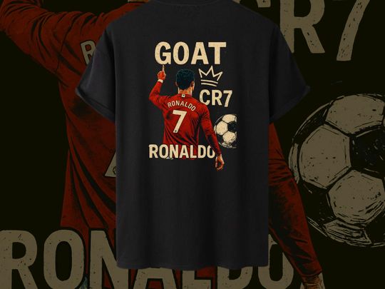 CR7 Cristiano Ronaldo T-shirt – Stylish Soccer Fan Apparel