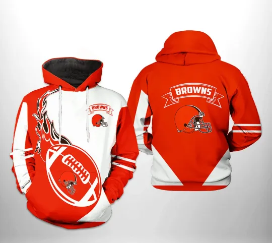 Personalized Clevelandss Team Brownss 3D Hoodie, Hoodie For Men and Women