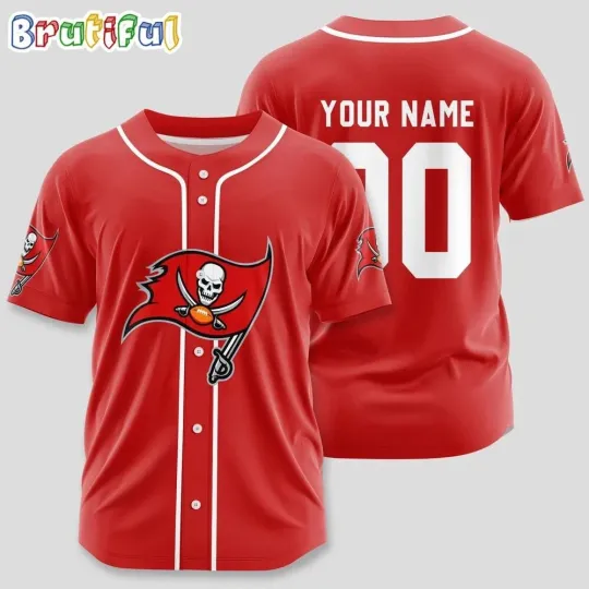 Tampa Bay Football Team Buccaneerss Limited Edition Personalized Baseball Jersey