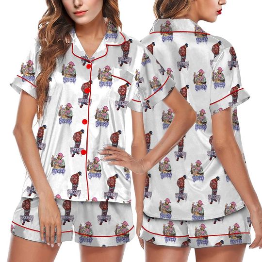 Chris Brown Album Pajamas Set Short, Breezy Bowl Pajamas