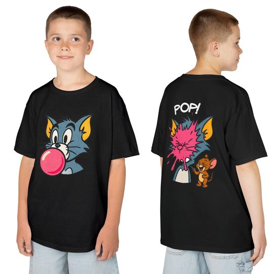 Funny Tom and Jerry Shirt — Cartoon Tee, Gift for Kids & Friends, Unisex Clothing