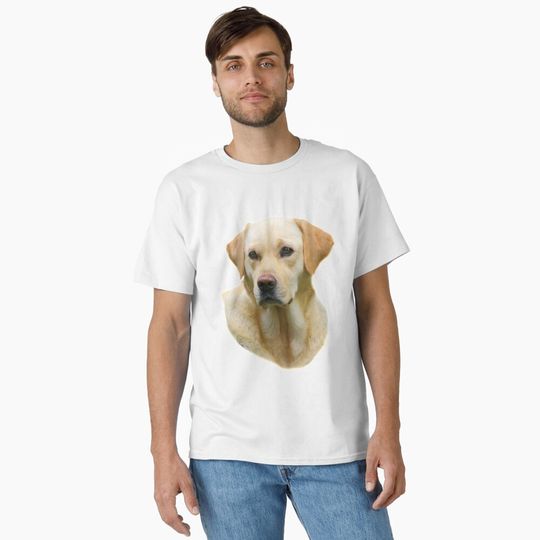 Yellow Lab Dog Classic T-Shirt