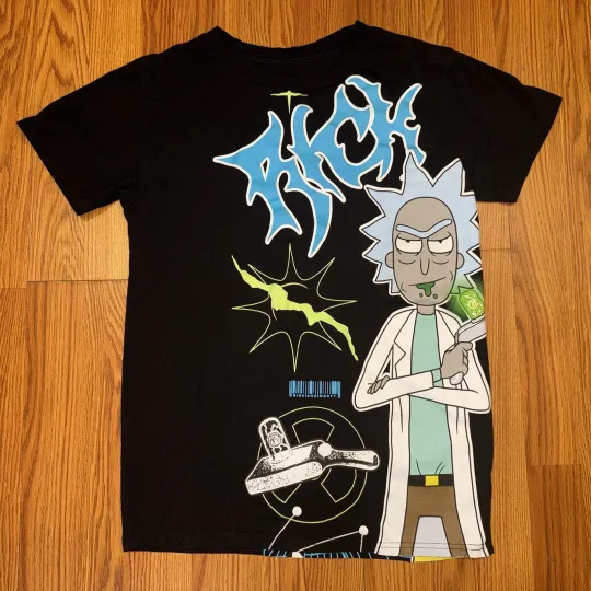 Rick and Rickandmorty  T-shirt Cartoon Network Adult Swim, Gift for Fan