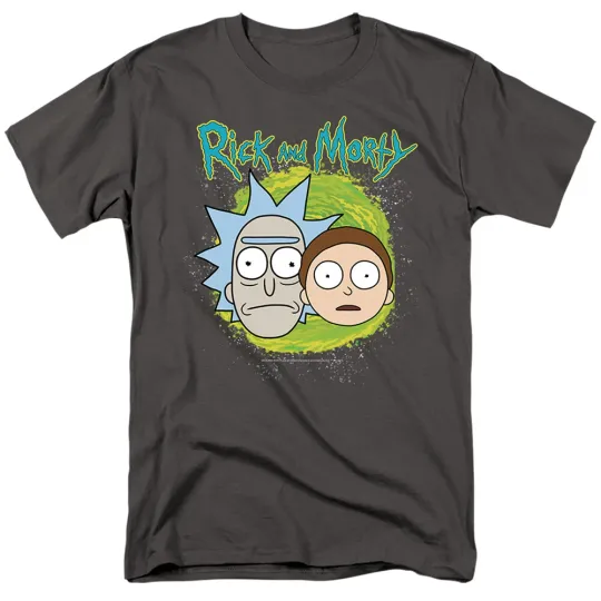 Rick And Rickandmorty - Floating Heads - Adult Men T-Shirt, Gift for Fan