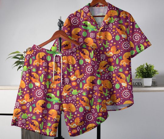 Trapinch Hawaiian Shirt Funny Tropical Button Up Shirt Cute Hawaii Shirt Summer Hawaiian Short Trapinch Shirt Unique Gift For Him or Her