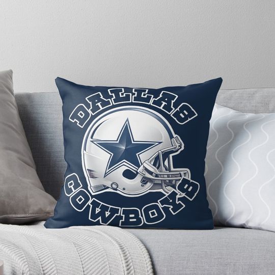 Dallas cowboys, football Pillow, Gift for Fan