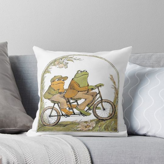 Frog and Toad Pillow