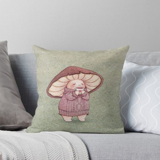 Sweater Weather and Tea  Pillow