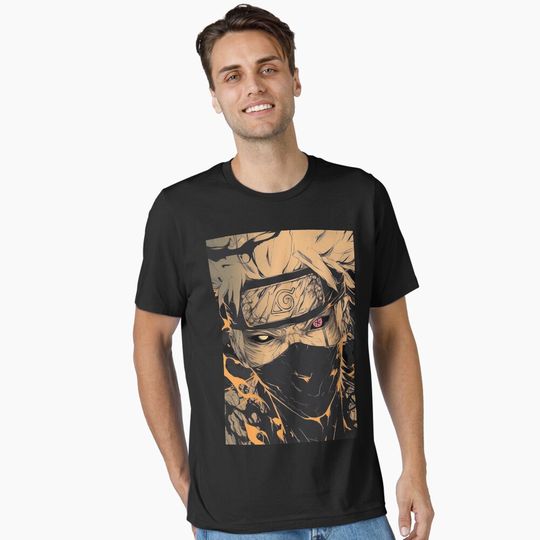 Hatake Kakashi Dark Mode Essential T-Shirt, Gift for Fan