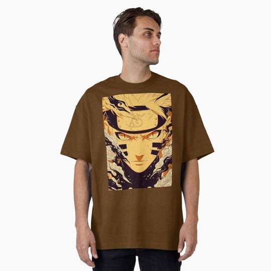 Uzumaki Naru Oversized T-Shirt, Gift for Fan