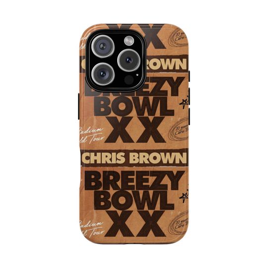 Chris Brown Phone Case, Breezy Bowl, Breezy Bowl Phone Case, Chris Brown Merch